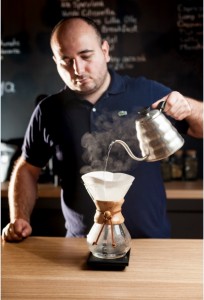 Mihai Panfil, Barista profesionist, Origo Coffee Shop Mihai Panfil, Barista profesionist, Origo Coffee Shop
