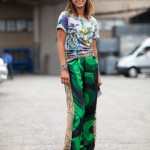 Pantaloni imprimați