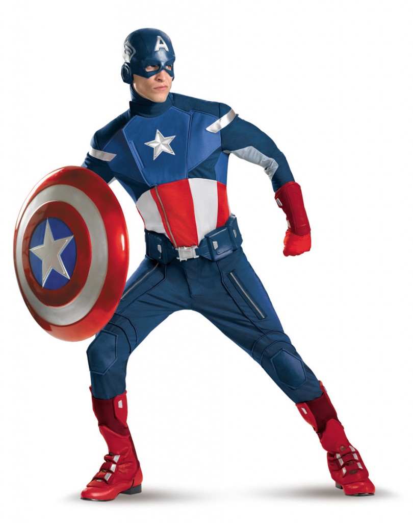 Barbatii prefera costumele din Captain America