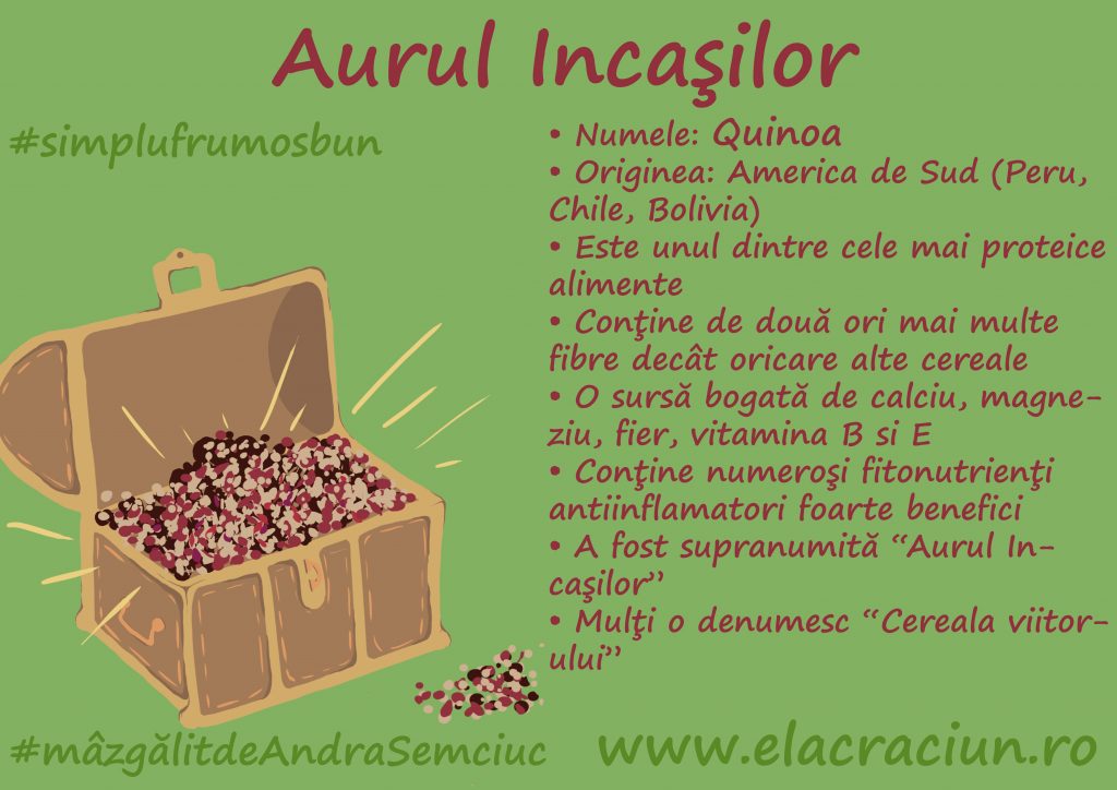 "Superalimentul" de aur: Quinoa