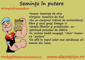 Semințele care ne dau putere: Chia