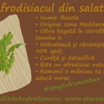 Rucola, elixirul verde
