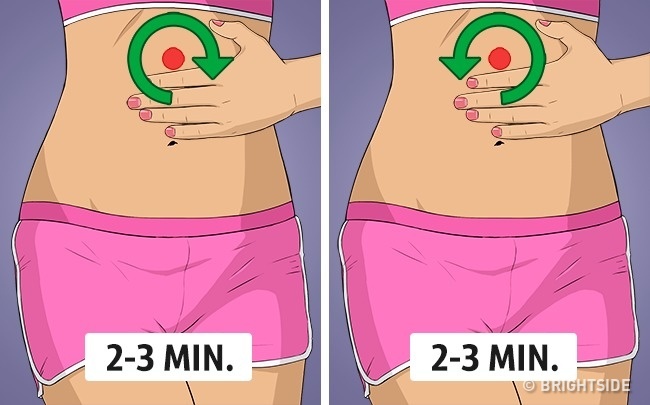 Cum scapi de burtă cu ajutorul unei tehnici speciale de masaj care durează doar 2 minute