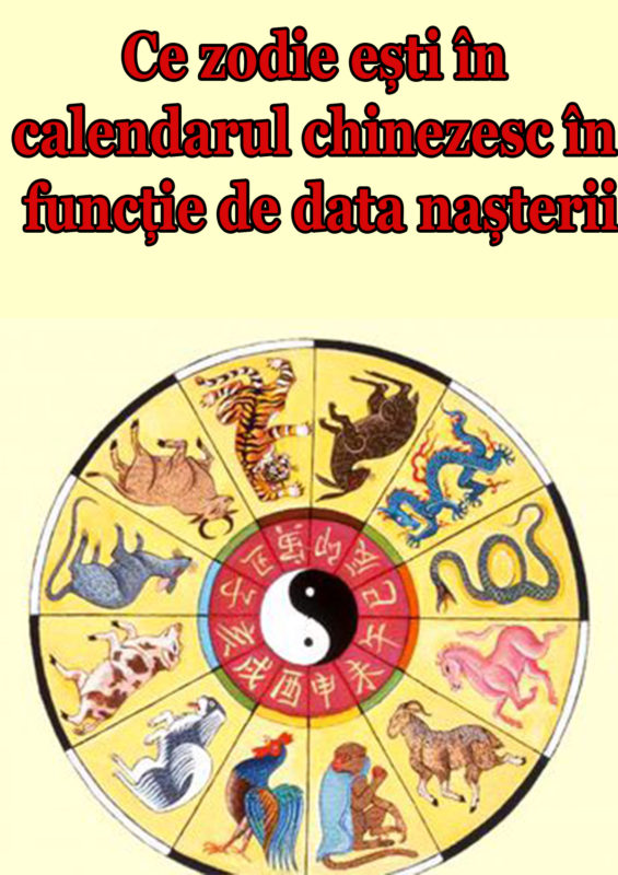 Tabelul Cu Zodiacul Chinezesc 3159