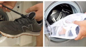 6 pași pentru curățarea CORECTA a pantofilor murdari în mașina de spălat