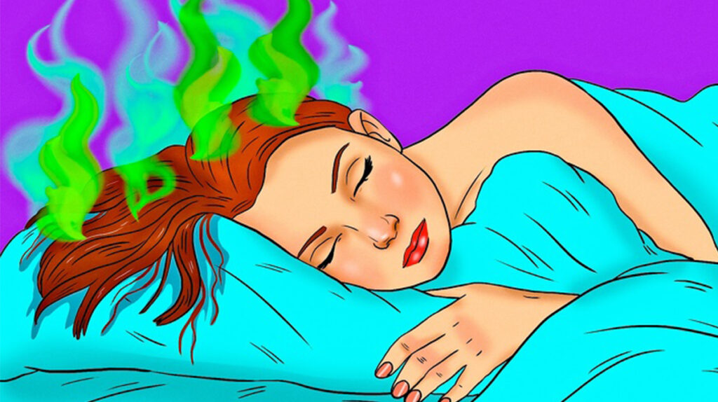 7 motive pentru a NU mai dormi cu părul umed