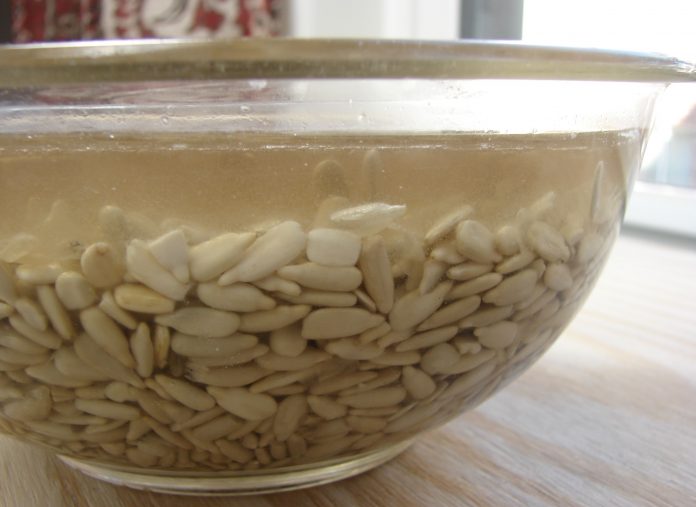 Apa cu semințe de floarea soarelui CURĂȚĂ vasele de sânge, curăță colonul și hrănesc creierul